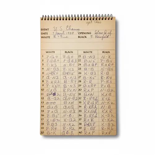 Chess Notation Notebook