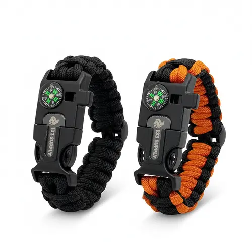 Emergency Whistle + Fire Starter